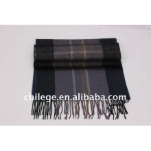 Men cashmere scarf winter men scarf checked men scarf stoles and shawls fleece set